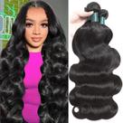 Pacotes de cabelo Superfect Human Hair Body Wave 12A 100% brasileiros