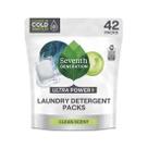 Pacotes de detergente para roupa Ultra Power Plus de sétima geração