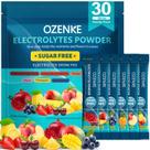 Pacotes de eletrólitos em pó OZENKE 30 Sticks sem açúcar