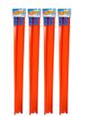 Pacotes de expansão Hot Wheels Tracks 4 pacotes de 2 (Straight Track)