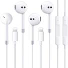 Pacotes de fones de ouvido Nimizo com conector Lightning para iPhone 2