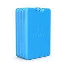 Pacotes de gelo Bentgo Ice Lunch Chillers, pacote com 4 (azul)