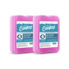 Pacotes de gelo Fit + Fresh Cool Coolers reutilizáveis XL Slim 8PK roxos