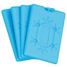 Pacotes de gelo Kona 4 Pack Slim para lancheiras e refrigeradores azuis Pacotes de gelo Kona 4 Pack Slim para lancheiras e refrigeradores azuis