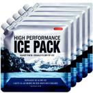 Pacotes de gelo reutilizáveis ABOXOBOG para refrigeradores, pacote com 5 pacotes de 800 mL Pacotes de gelo reutilizáveis ABOXOBOG para refrigeradores, pacote com 5 pacotes de 800 mL