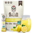 Pacotes de hidratação + Eletrólitos de Imunidade em pó Salud Lemonade