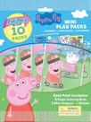 Pacotes de jogos Bendon Peppa Pig Party Favors com livro de colorir