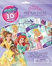 Pacotes de jogos para colorir Disney Princess Mini Bendon 41877