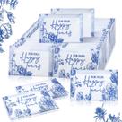 Pacotes de lenços Tinder 60 Bulk Happy Tears 3 camadas Wedding Blue