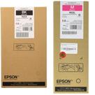 Pacotes de tinta Epson R02X 120 Black e R02L 320 Magenta WorkForce Pro ET-8700