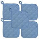 Pacotes econômicos Potholders Lobyn, qualidade diária, 6,5 cm, pacote com 10 Pacotes econômicos Potholders Lobyn, qualidade diária, 6,5 cm, pacote com 10