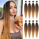 Pacotes pré-esticados de 26 polegadas da Braiding Hair Beyond Beauty Pacotes pré-esticados de 26 polegadas da Braiding Hair Beyond Beauty