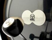 Pad de Bumbo Bauer by Torelli BAU86 Pad Kick em Poliéster para Pedal Duplo