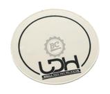 Pad de Bumbo Luen LDH Protection Single Kick Pad Poliéster para Pedal Simples ou Duplo (98259)