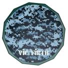 Pad de Estudo Vic Firth 12 Digital Camo Practice VXPPDC12 para fixar em estantes ou sobre a caixa