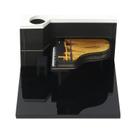 Pad de notas 3D Memo Pad centryusa Black Piano com calendário