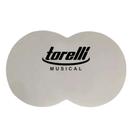 Pad kick de bumbo polyester para pedal duplo torelli ta080