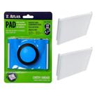 Pad Recorte Pintura Parede Rotativo Canto + 2und Refil Atlas