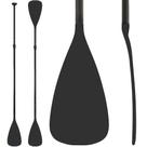 Paddle Board Paddle LBW SUP em liga flutuante de 3 ou 4 peças