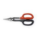 Padrão de bico de pato Tinner Snips Crescent Wiss WDF10D 10 cm