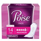 Pads Poise 19568, máxima absorção com proteções laterais de 14 quilates
