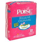 Pads Poise Regular Absorbency 22 unidades
