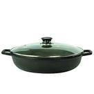 Paella 36 cm com tampa de vidro -SANTANA