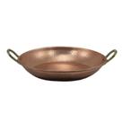 Paella Paeja Em Cobre Puro N05 Com Alças Liga De Bronze 56cm.