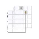 Página de moedas BCW 20-Pocket 25 folhas