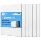 Painéis absorvedores de som BXI High Density, pacote com 6, 80x60x1cm