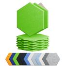 Painéis acústicos Amantech 30x26x1 cm, hexágono, pacote com 12 Painéis acústicos Amantech 30x26x1 cm, hexágono, pacote com 12