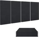 Painéis acústicos BUBOS 4 PCS Tecido de parede insonorizada 60x30cm