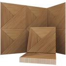 Painéis acústicos de parede Soon Global Arcadian Vortex 60x60cm 6pc Painéis acústicos de parede Soon Global Arcadian Vortex 60x60cm 6pc