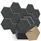 Painéis acústicos SHJADE Hexagon Sound Proof 30x26x1cm 12 unidades