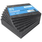Painéis de absorção de som BXI espessados 30x30x1,3 cm - pacote com 12