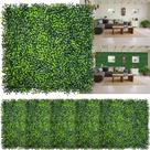 Painéis de buxo artificial DOPGIB 20x20cm (16P) UV-Anti Faux Grass