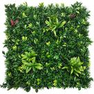 Painéis de buxo artificial ODTORY 50x50cm 8P UV-Anti Fake Grass