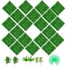 Painéis de buxo artificial VEVOR 20 PCS 50x50cm para decoração