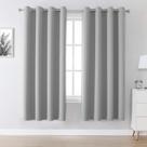 Painéis de cortina Blackout DUALIFE Ultimate Grey 180x183cm