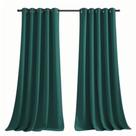 Painéis de Cortina NICETOWN Natal Blackout Verde Caçador 70x240 cm