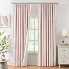 Painéis de cortina WEST LAKE Bailey Pinch Pleated Full Blackout