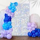 Painéis de fundo LuoluoHouse Shimmer, 18 pacotes, Glitter Wall