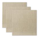 Painéis de linho Senso Clear Primed 25x25 cm, pacote com 3 Painéis de linho Senso Clear Primed 25x25 cm, pacote com 3