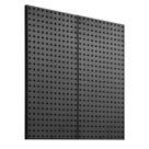 Painéis de metal Pegboard VEVOR 32x16cm com 2 painéis pretos Painéis de metal Pegboard VEVOR 32x16cm com 2 painéis pretos