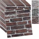 Painéis de parede 3D YLL YLL Faux Stone Peel & Stick 20 unidades