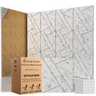 Painéis de parede insonorizados BSHEAD, pacote 50, 30x30x1,2 cm, cinza Painéis de parede insonorizados BSHEAD, pacote 50, 30x30x1,2 cm, cinza