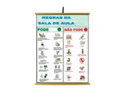 Painéis Educativos - Painel Regras da Sala de Aula 1200x900m