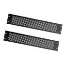 Painéis em branco RIVECO 2U ventilados para prateleiras e armários de 19 polegadas Painéis em branco RIVECO 2U ventilados para prateleiras e armários de 19 polegadas