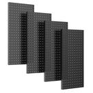 Painéis metálicos perfurados Ultrawall, 4 peças, para garagem Painéis metálicos perfurados Ultrawall, 4 peças, para garagem