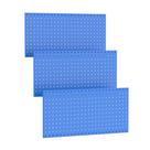 Painéis Pegboard TORACK Metal, 3 unidades para armazenamento de ferramentas de garagem na parede